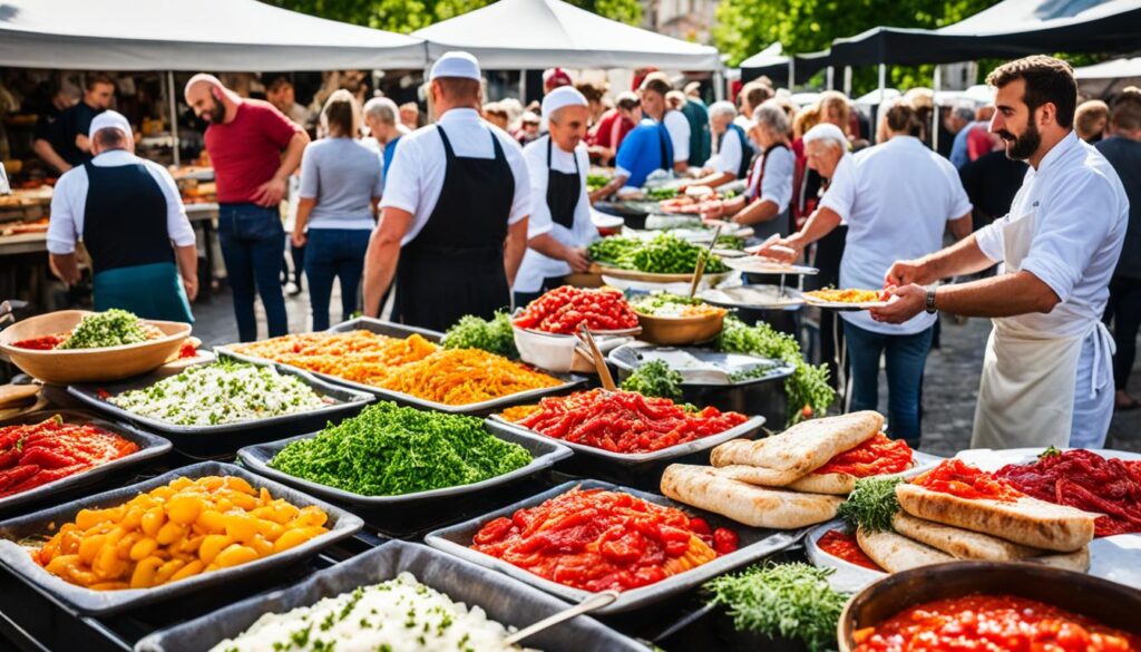 Macedonian cuisine restaurants Skopje