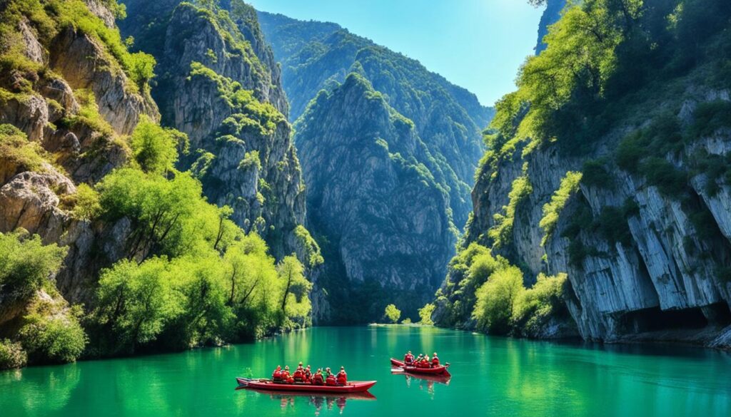 Matka Canyon boat tours