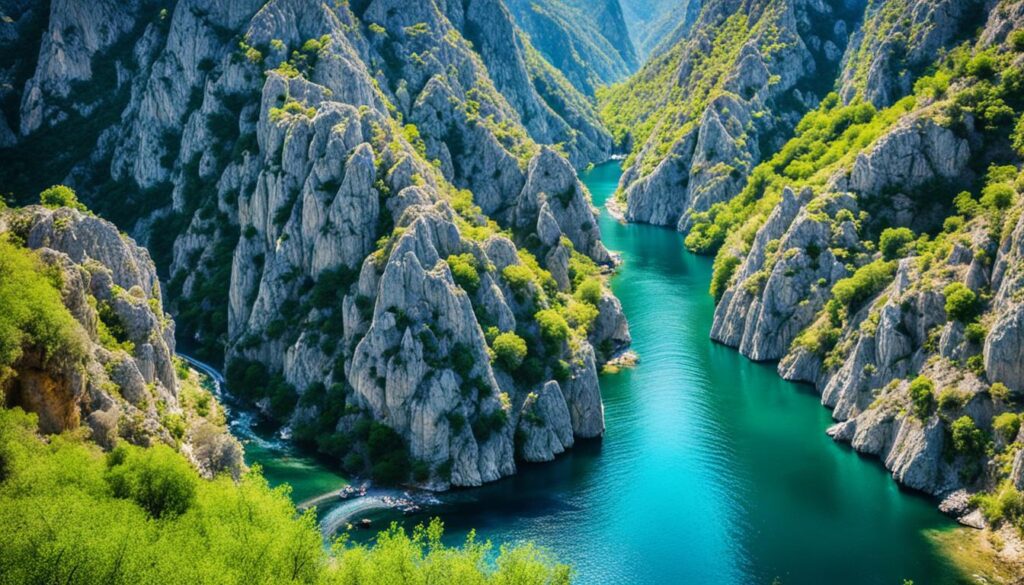 Matka Canyon's Natural Splendor