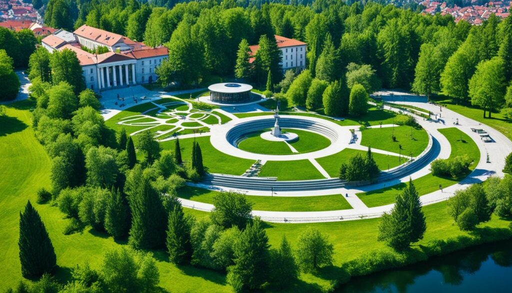 Memorial Park in Šumarice Memorial Park in Šumarice