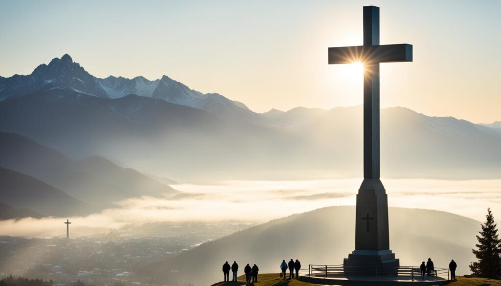 Millennium Cross landmark