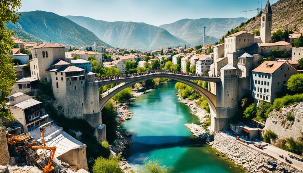 Mostar Bridge reconstruction Mostar Bridge reconstruction