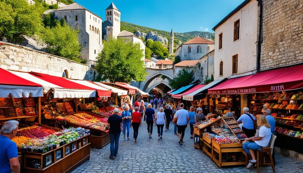 Mostar Old Bazaar - Shopping District