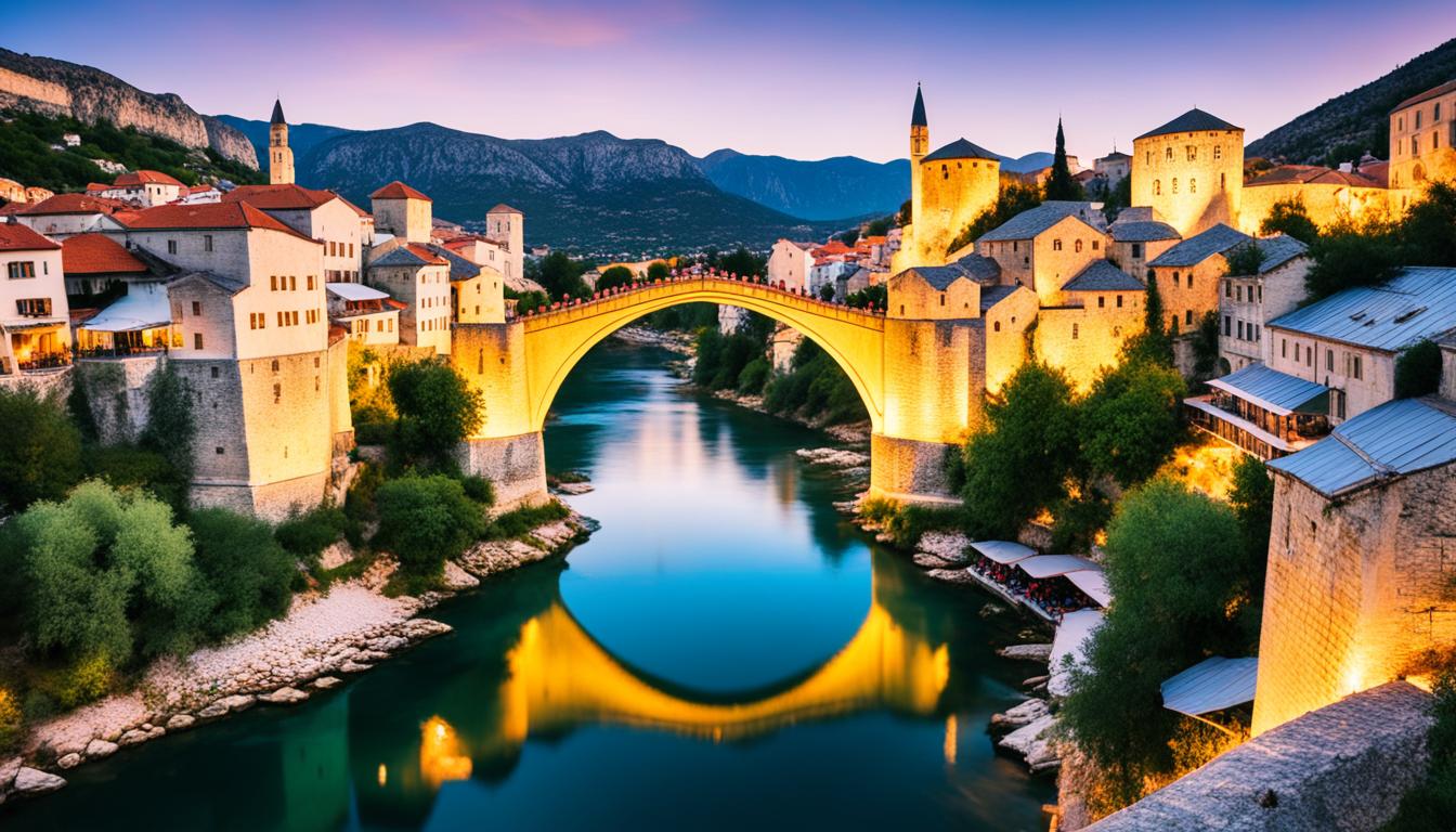 Mostar Writing Capture Beauty In Mostar: A Photographer's Gem