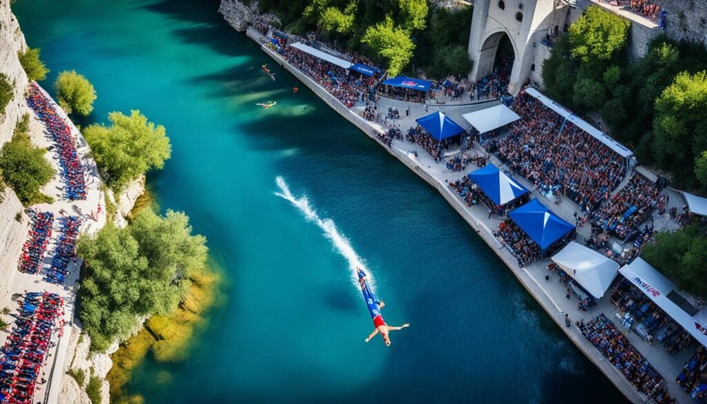 Mostar Red Bull Cliff Diving Safety Measures