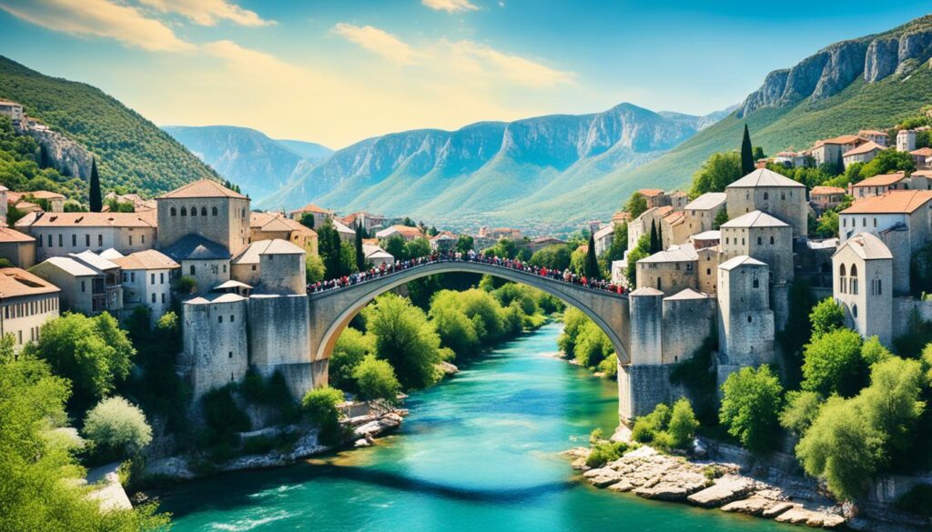 Mostar architectural attractions