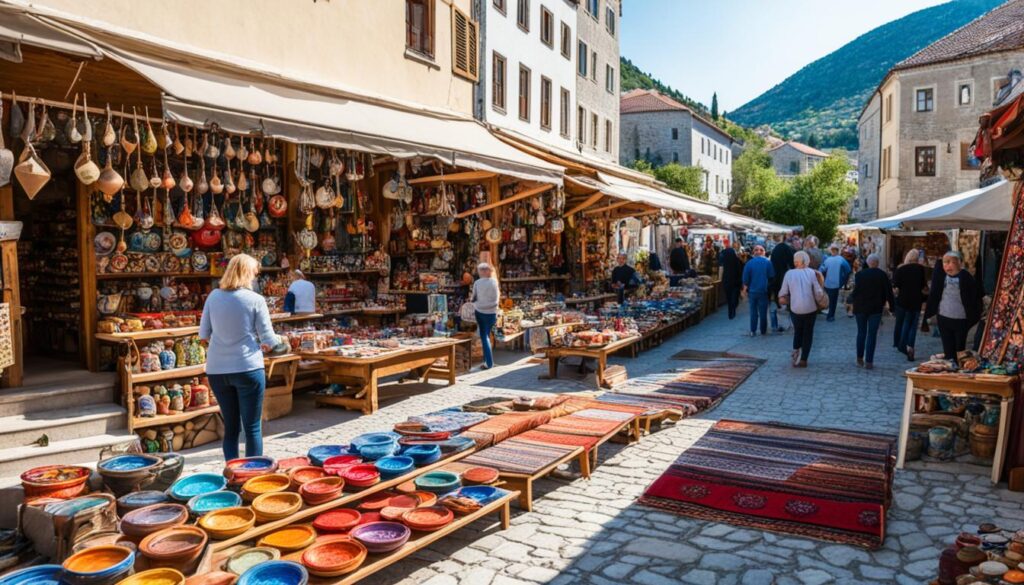 Mostar bridge souvenir shop Mostar bridge souvenir shop