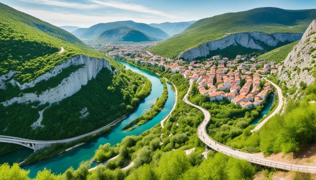 Mostar tourism hiking trails