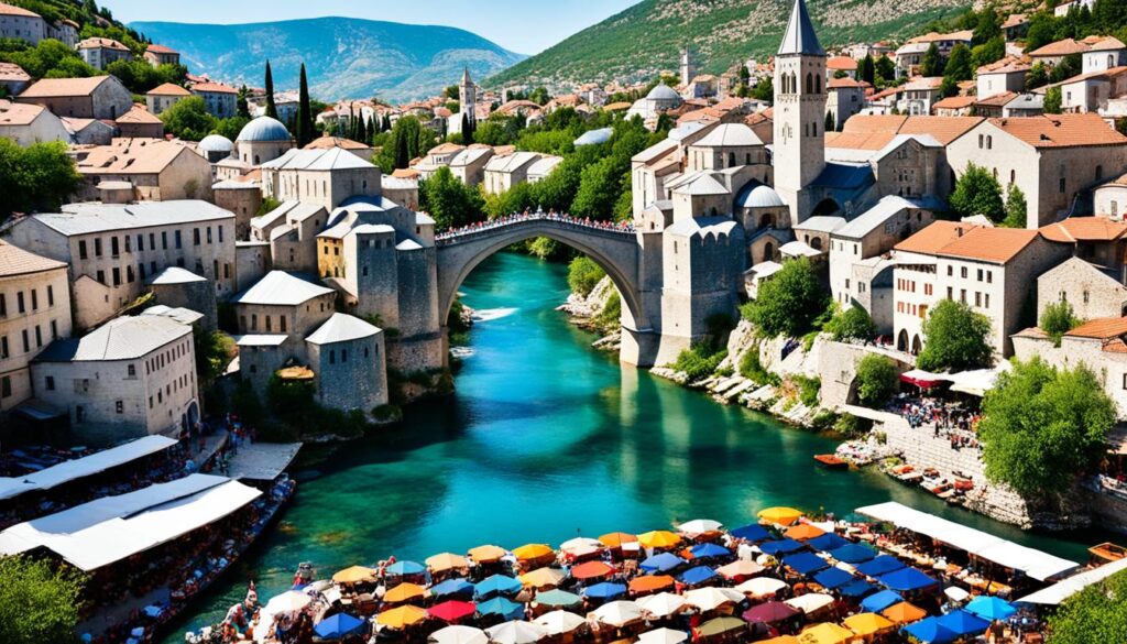 Mostar's vibrant arts and crafts scene Mostar's vibrant arts and crafts scene