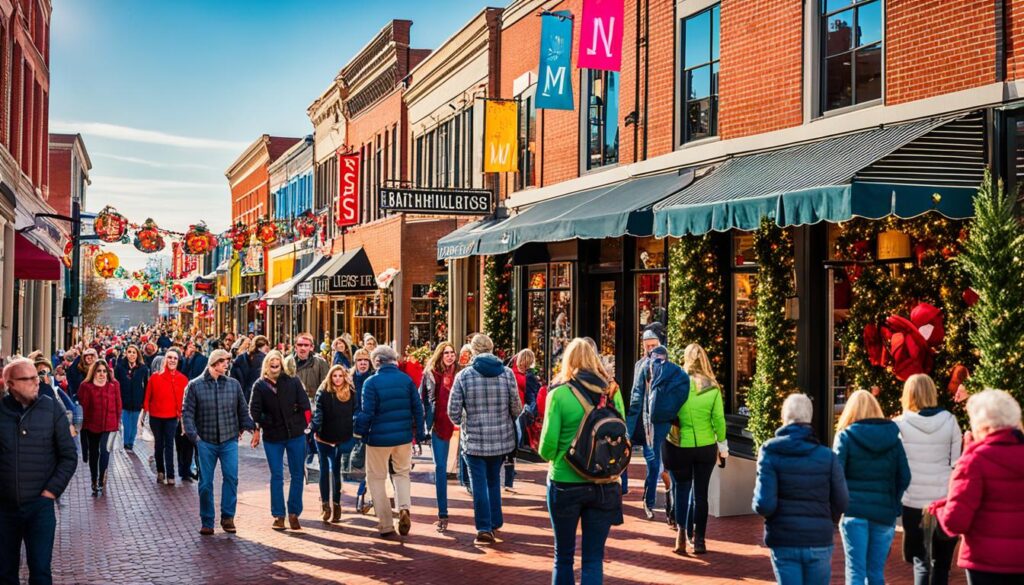 Nashville shopping scene seasonal events