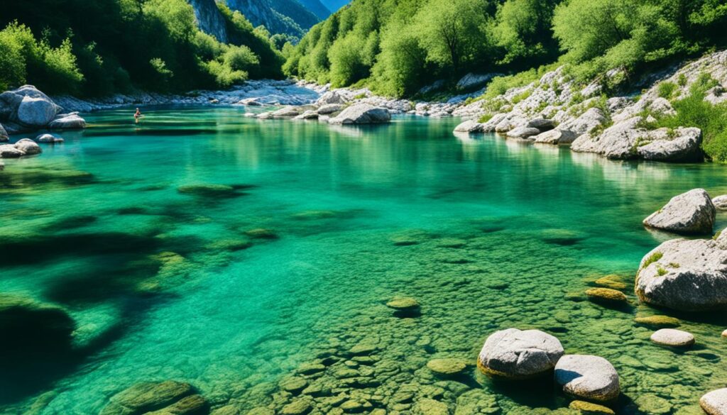 Neretva River swim Neretva River swim
