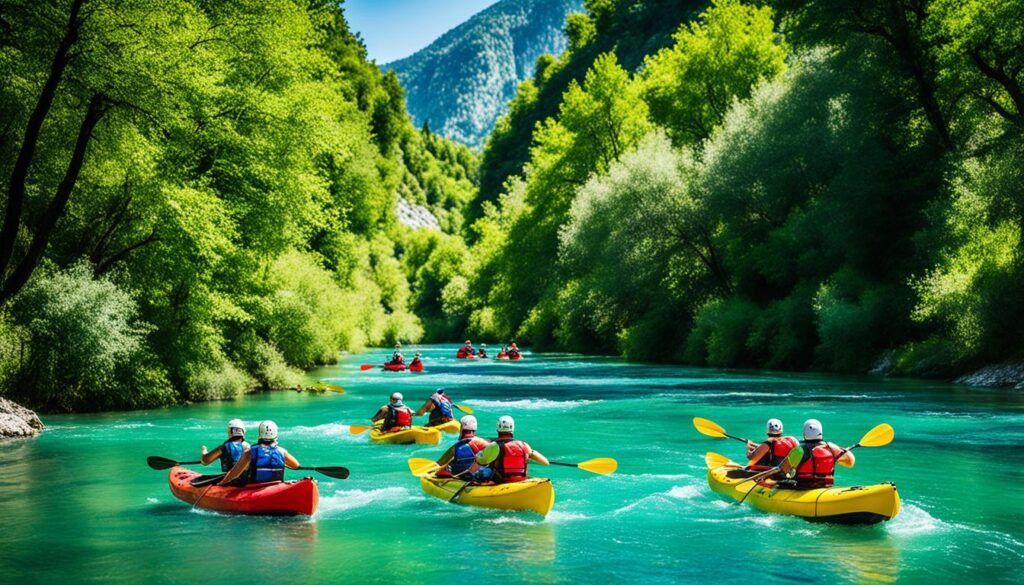 Neretva River water sports Neretva River water sports