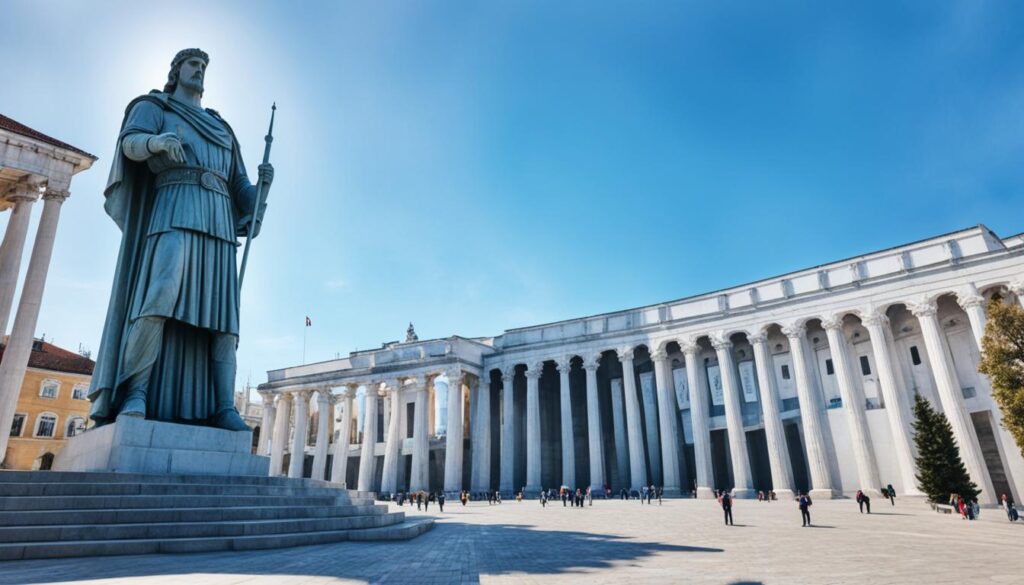 Niš Constantine the Great Emperor memorial Niš Constantine the Great Emperor memorial