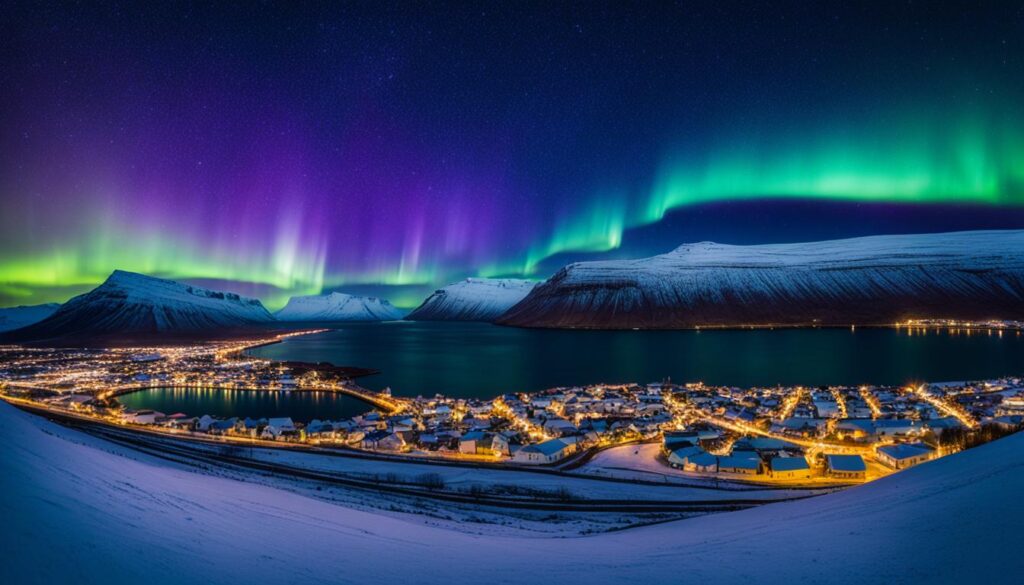 Northern Lights forecast for Ísafjörður Northern Lights forecast for Ísafjörður