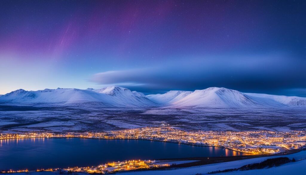 Northern Lights viewing in Akureyri Northern Lights viewing in Akureyri