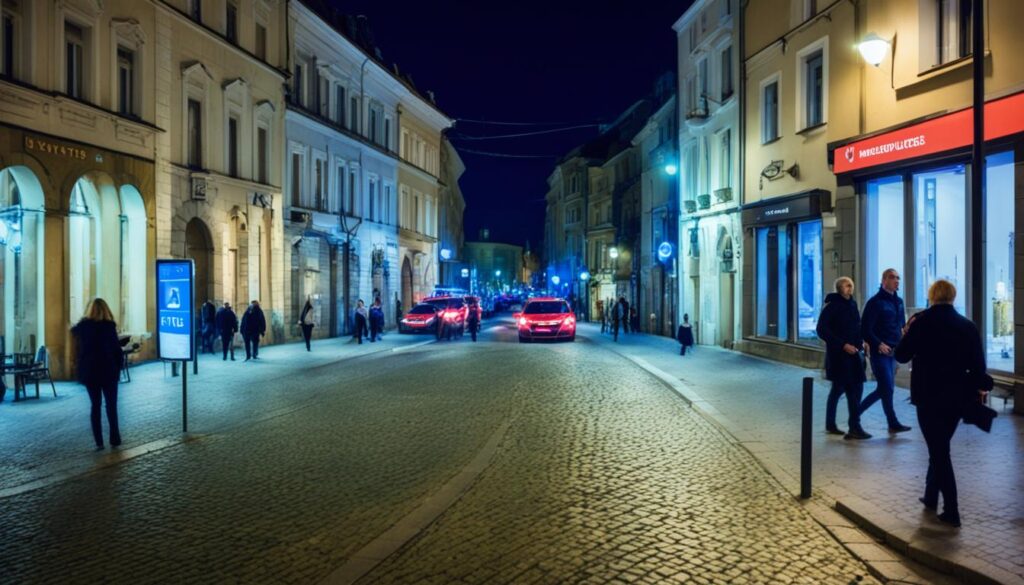 Novi Sad night security measures Novi Sad night security measures