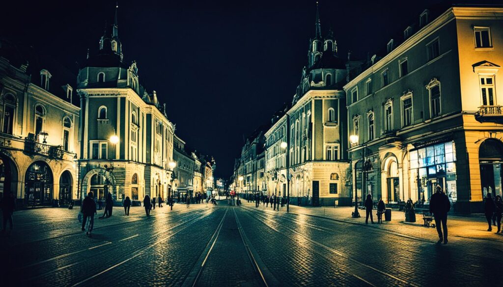 Novi Sad night walking conditions Novi Sad night walking conditions