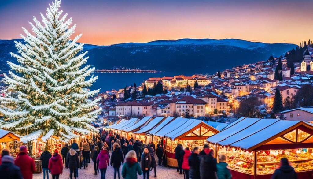 Ohrid Christmas decorations