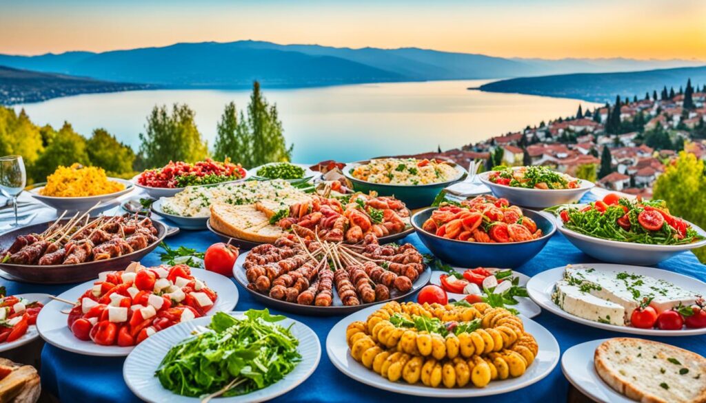 Ohrid food options