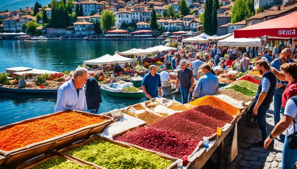 Ohrid food specialties