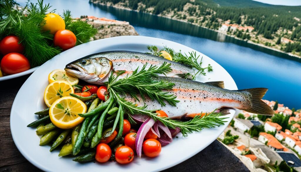 Ohrid food specialties