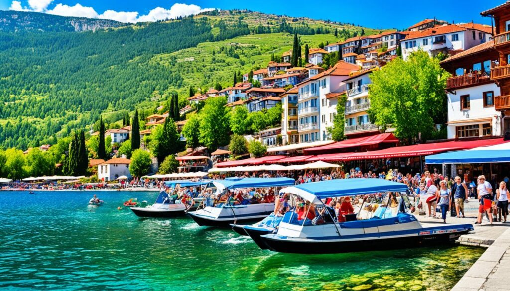 Ohrid tourist season Ohrid tourist season