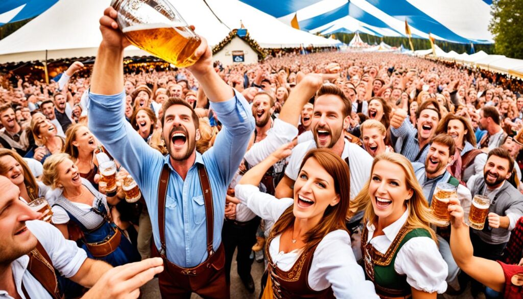 Oktoberfest atmosphere Oktoberfest atmosphere