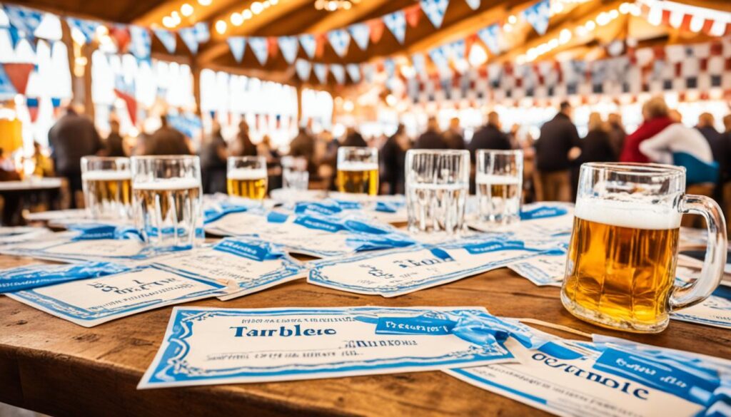 Oktoberfest table reservation cost Oktoberfest table reservation cost
