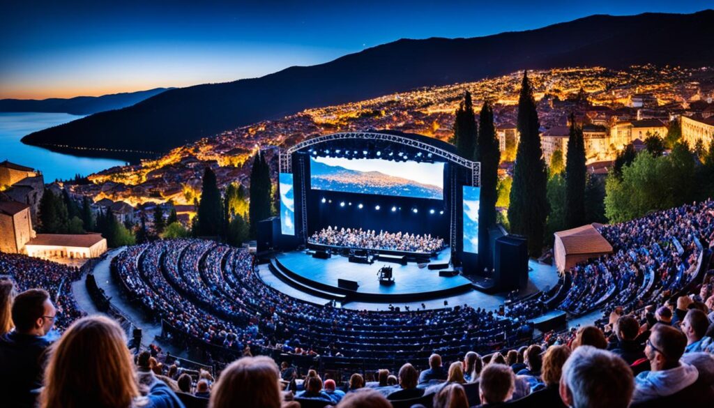 Open-air concerts in Ohrid Open-air concerts in Ohrid