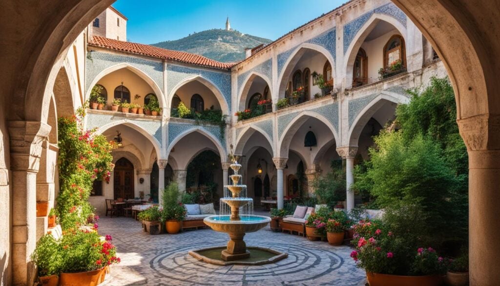 Ottoman architecture in Mostar Old Bazaar