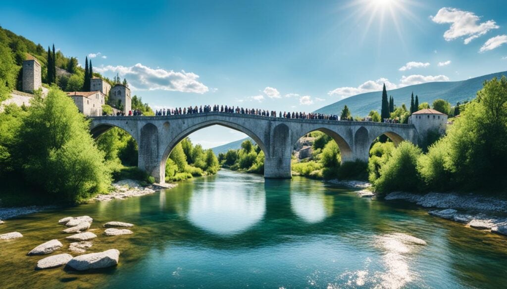 Ottoman bridge in Bosnia