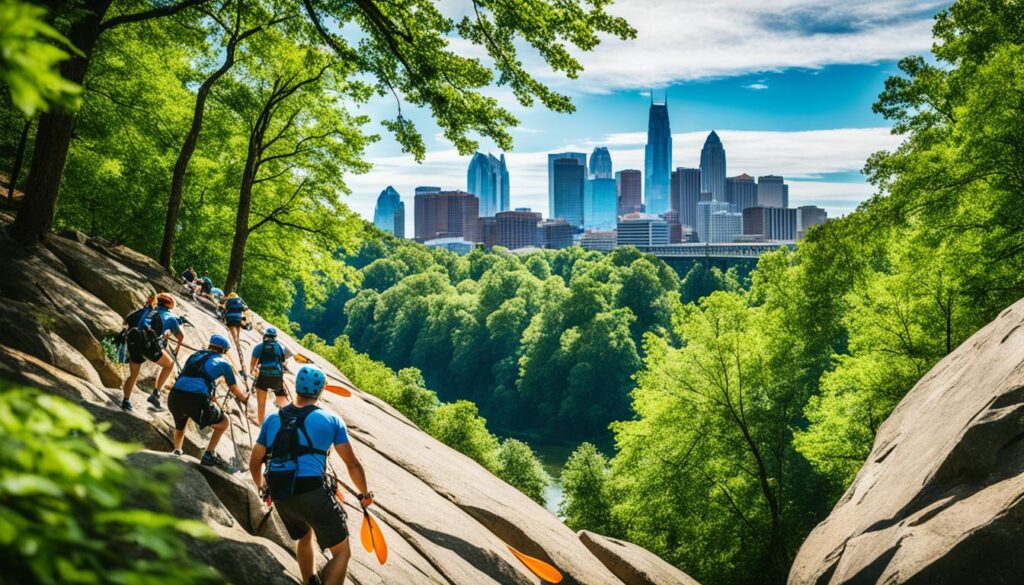 Outdoor adventure activities in Charlotte Outdoor adventure activities in Charlotte