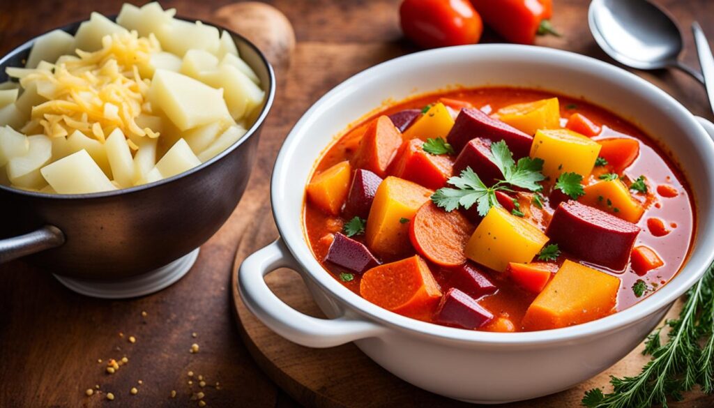 Paprikaš Serbian Stew Image Paprikaš Serbian Stew Image
