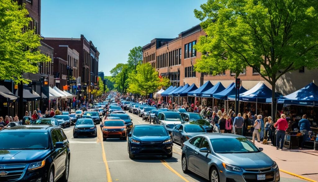 Parking at Ann Arbor Art Fair