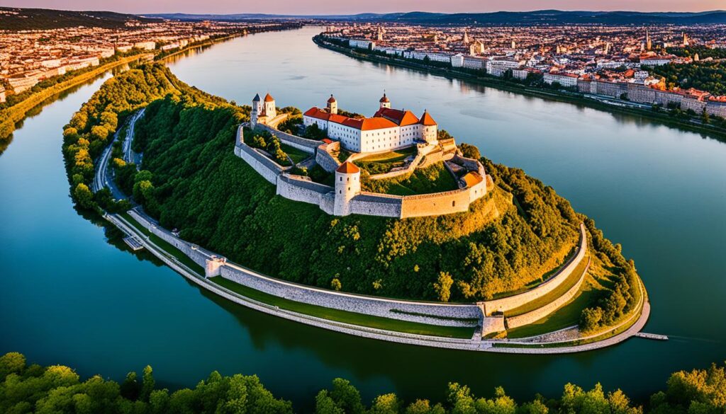 Petrovaradin Fortress view Petrovaradin Fortress view