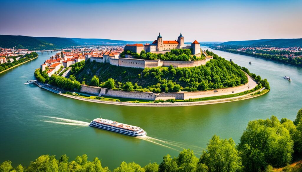 Petrovaradin Fortress view Petrovaradin Fortress view