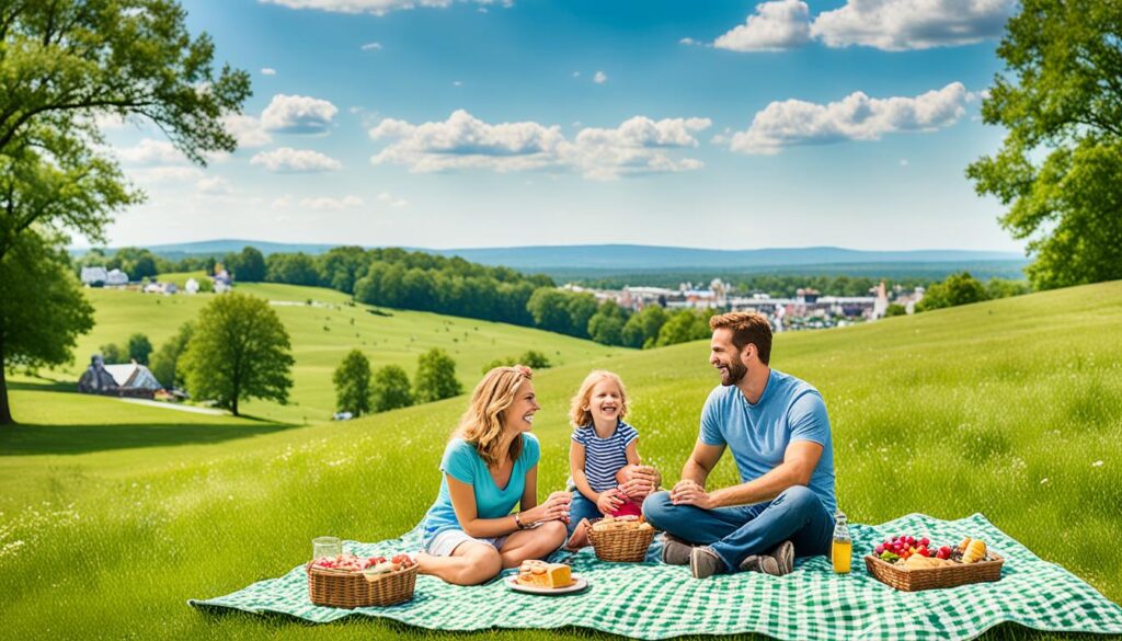 Picnics near Gettysburg