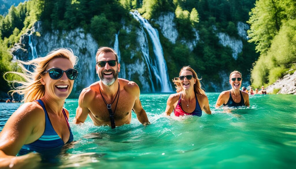 Pliva Lakes swimming safety Pliva Lakes swimming safety