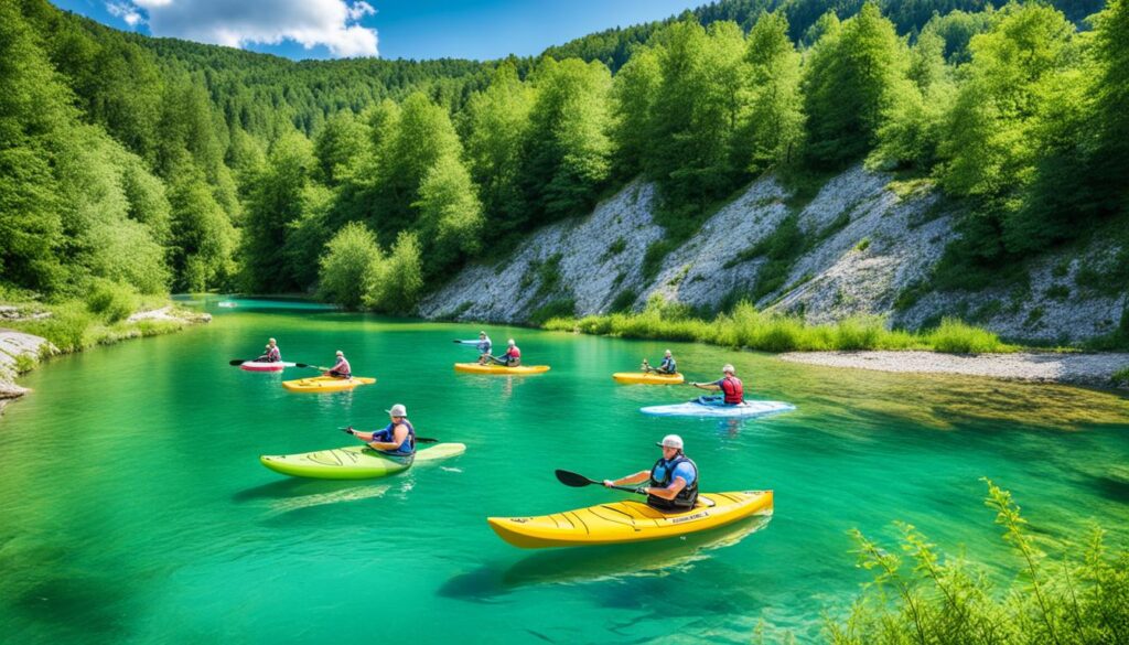 Pliva Lakes water activities Pliva Lakes water activities