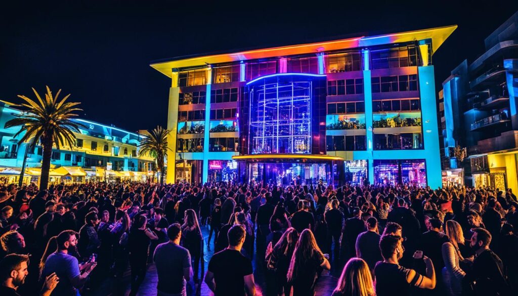 Podgorica nightlife scene Podgorica nightlife scene