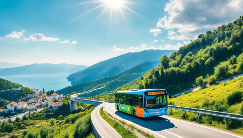 Podgorica to Ulcinj bus schedule Podgorica to Ulcinj bus schedule