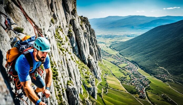 Prilep rock climbing