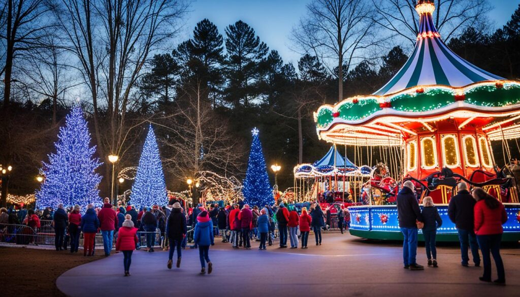 Pullen Park Christmas festivities Pullen Park Christmas festivities