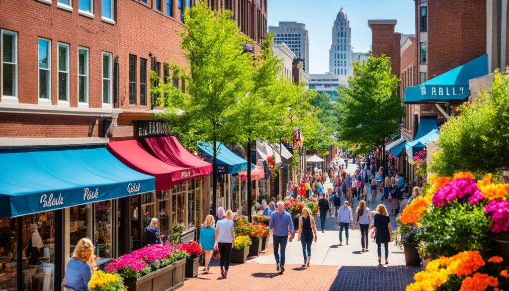 Raleigh shopping scene