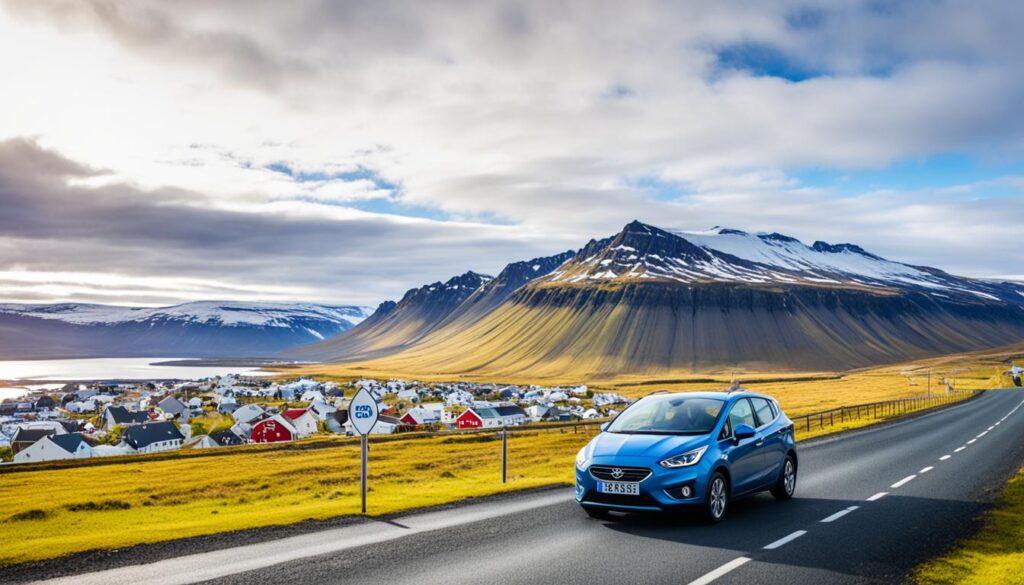 Rental Car Options for Reykjavik to Akureyri Trip