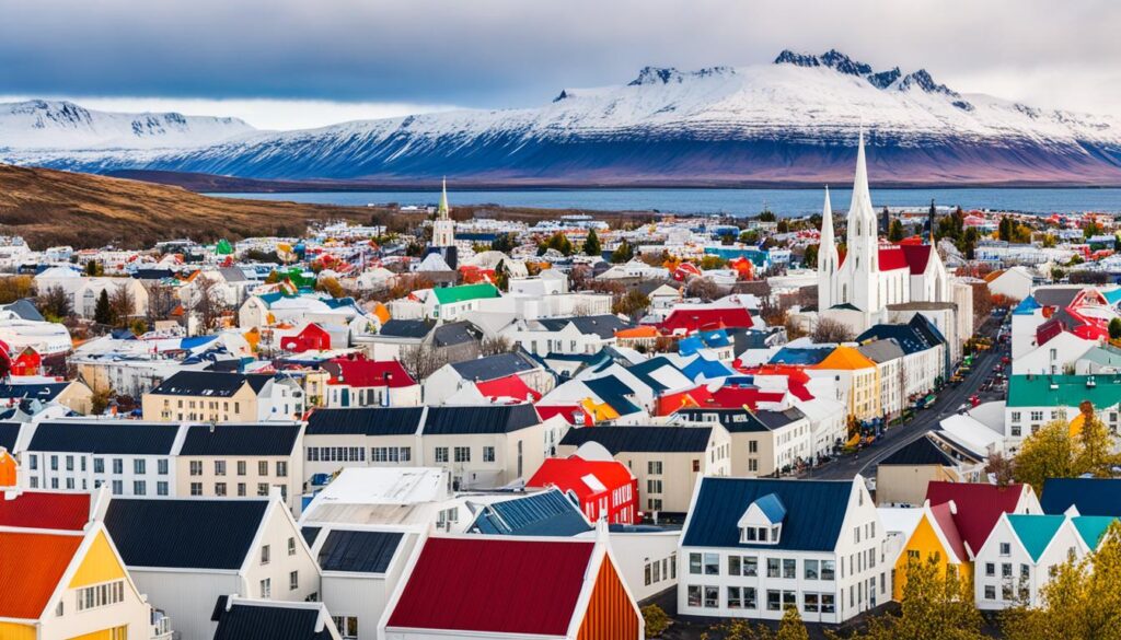 Reykjavik church views Reykjavik church views