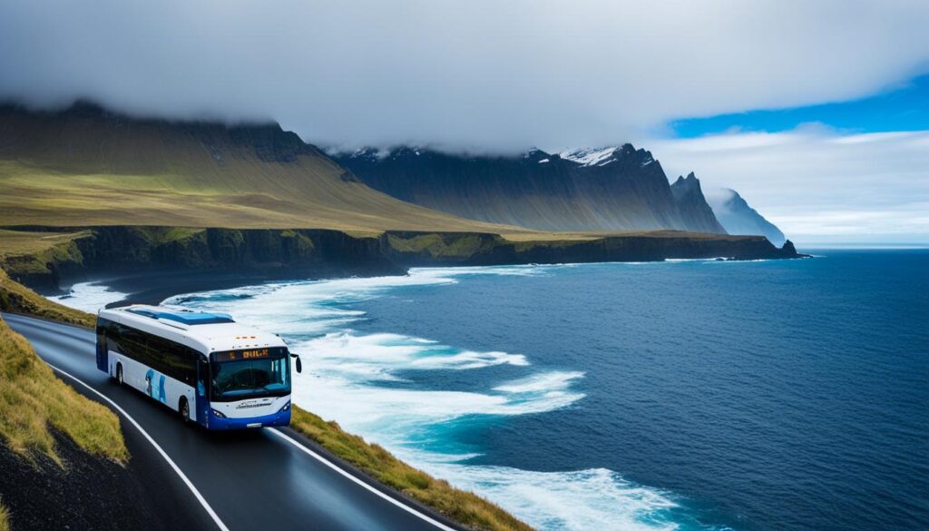Reykjavik to Vik bus service Reykjavik to Vik bus service