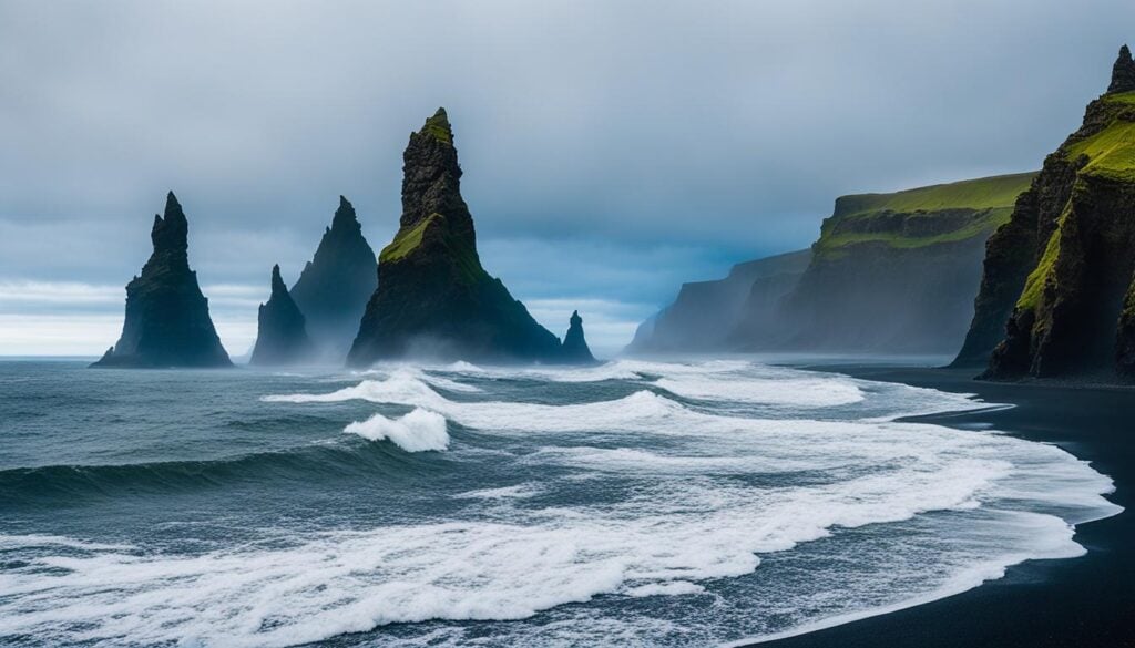 Reynisdrangar Sea Stacks