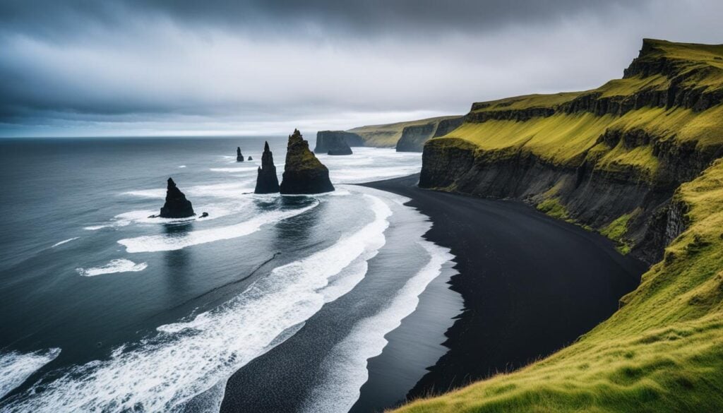 Reynisfjara black sand beach