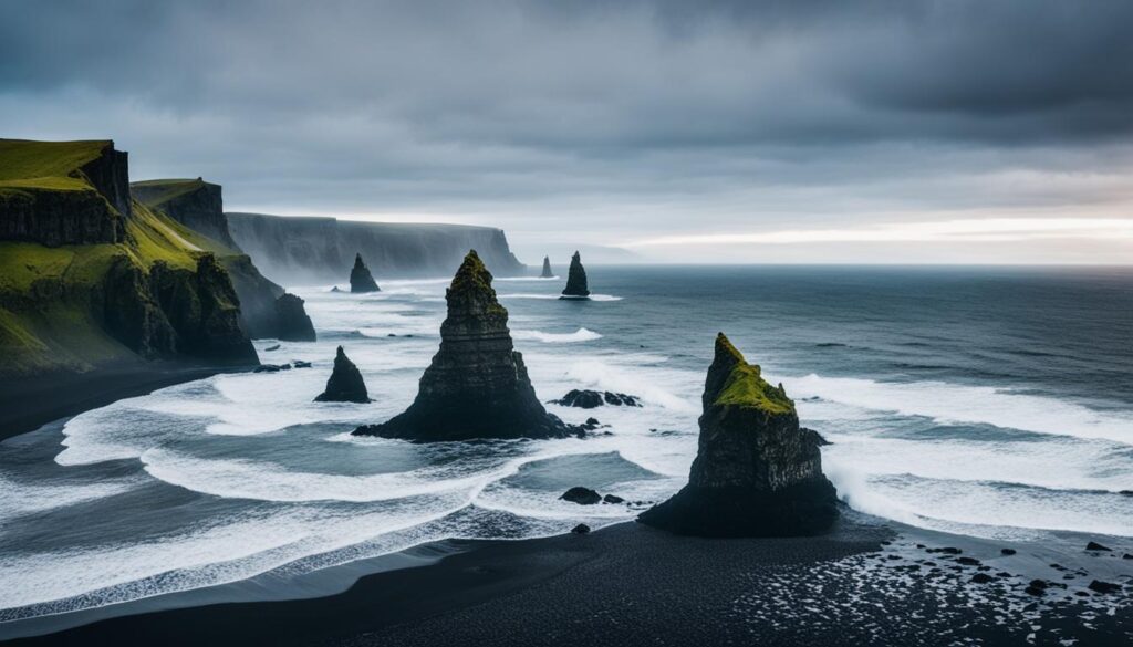 Reynisfjara black sand beach